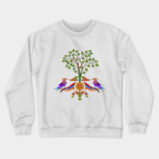 Armenian Ornamental Alphabet Tree Crewneck Sweatshirt